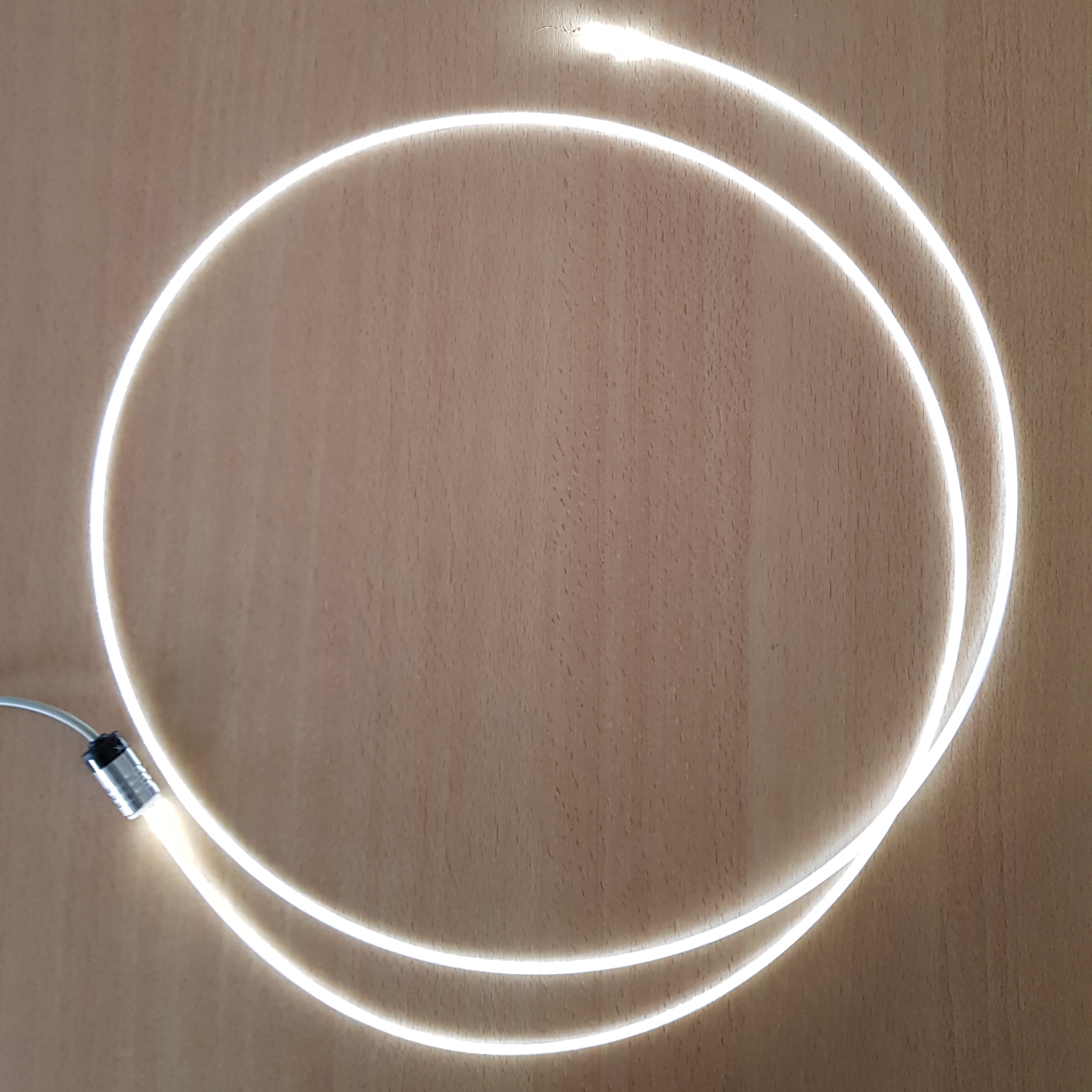 EgBert 1M Côté Lueur Optique Fibre De Voiture Lumière Opitcal Cable Plafonnier Éclairage 1.5-5Mm 3Mm